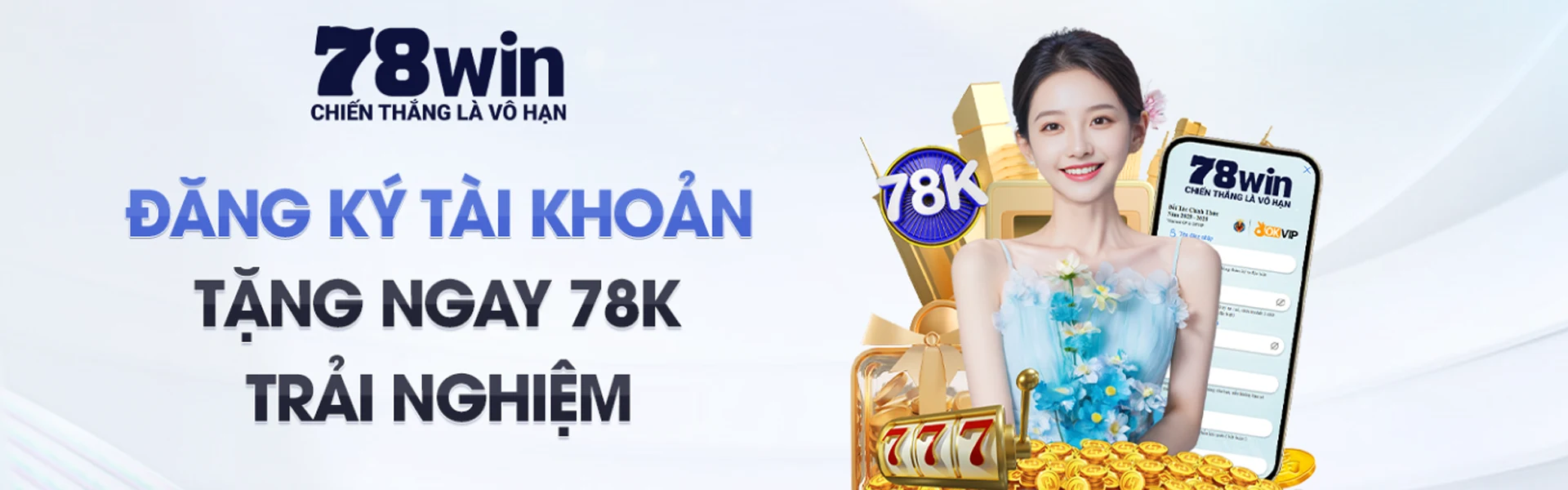 78win banner đăng ký tặng 78k